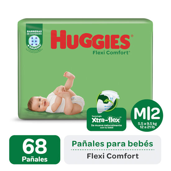 Pañal Huggies Flexi Comfort Ahorrapack